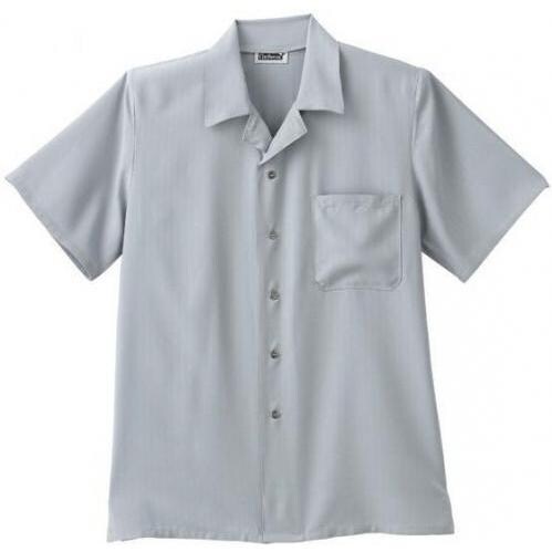 Chefwear Bamboo Short Sleeve Shirt L - Sky