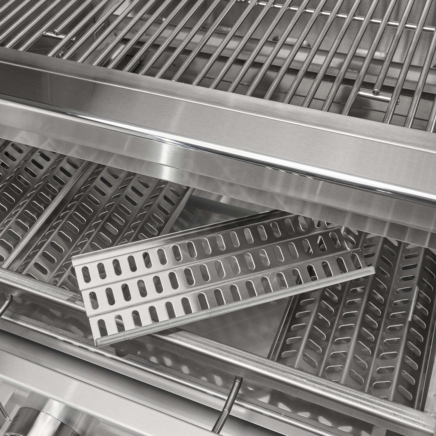 Coyote Outdoor Living C3CH36 36 Inch Built-In Charcoal Grill - Removeable Trays - Detail thumbnail