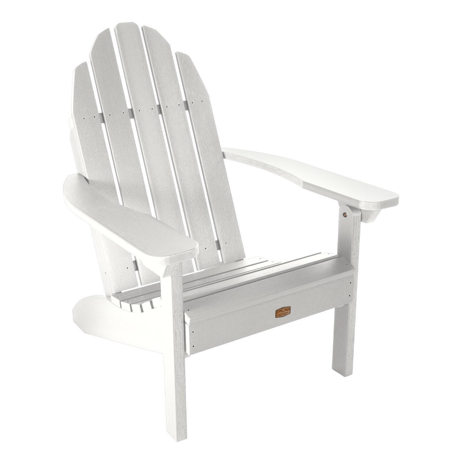 Lakeview The Charmville Adirondack Chair - White - On White thumbnail
