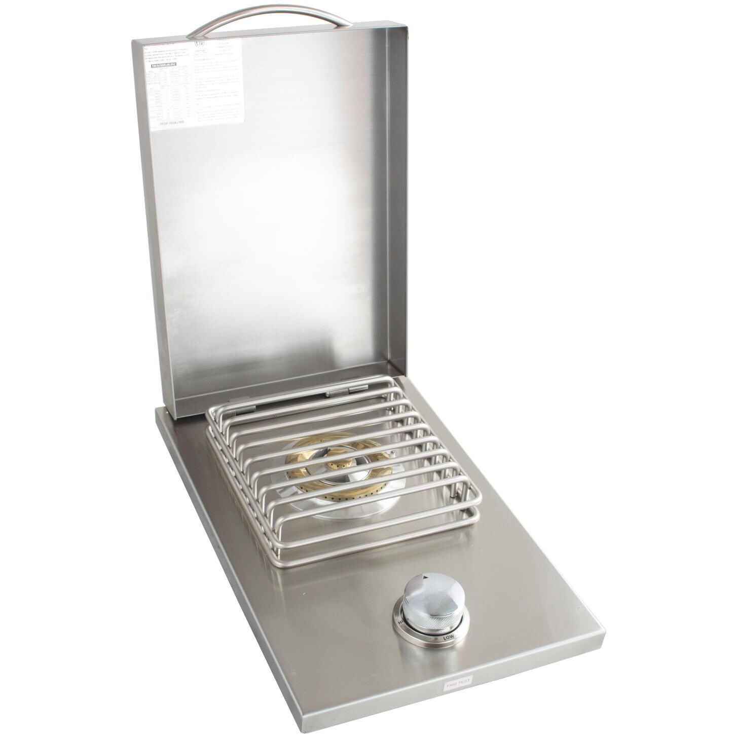 Blaze Limited Edition DropIn Natural Gas Single Side Burner ALMSB1