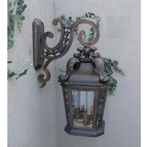 Gallery Series Lighting Arigance Bronze Cast Aluminum Propane Gas Light