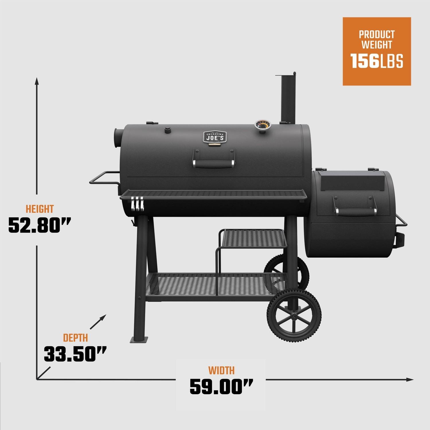 Oklahoma Joe's Highland Offset Reverse Flow Smoker/Grill