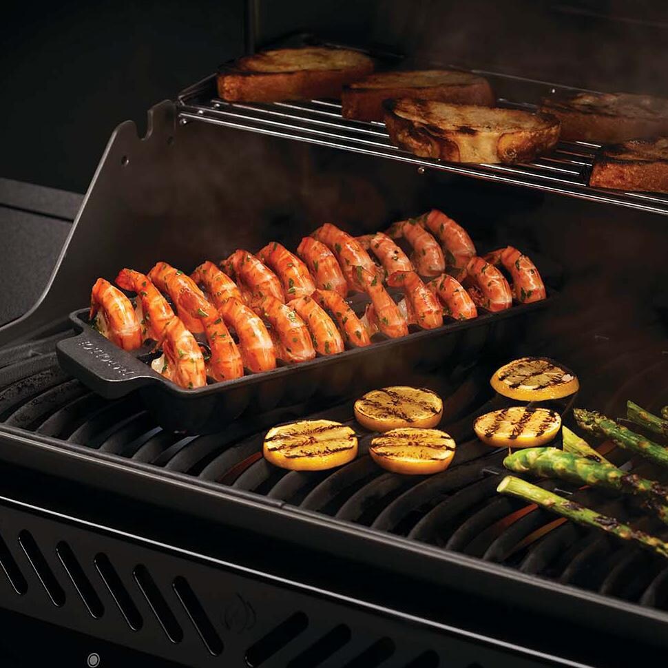 Napoleon  67734 Cast Iron Jumbo Shrimp Tray - Lifestyle thumbnail