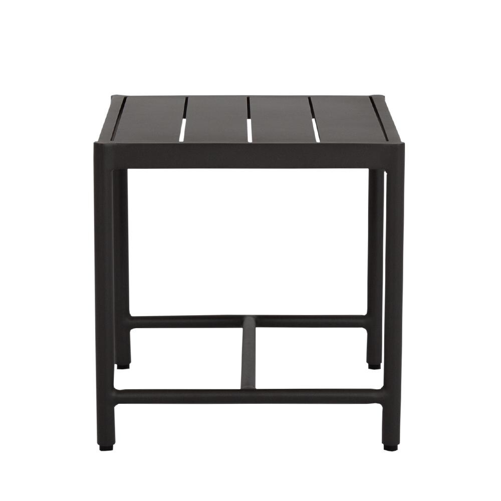 Sunset West - 4601-ET - Pietra 21 X 19 Rectangular Aluminum Patio End Table - Side View thumbnail