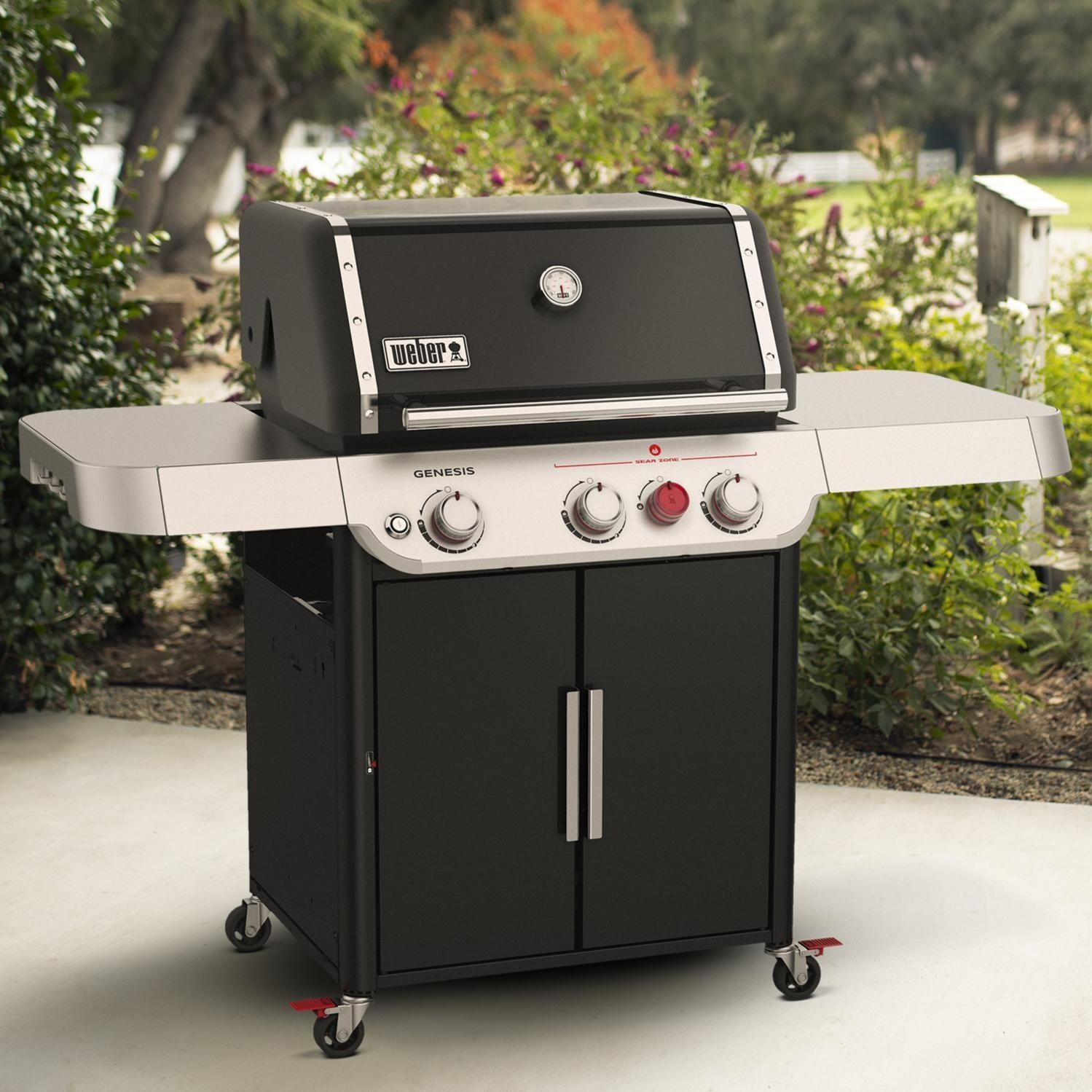 Weber GENESIS E-325s Propane Gas Grill with Sear Burner - Black - 35310001