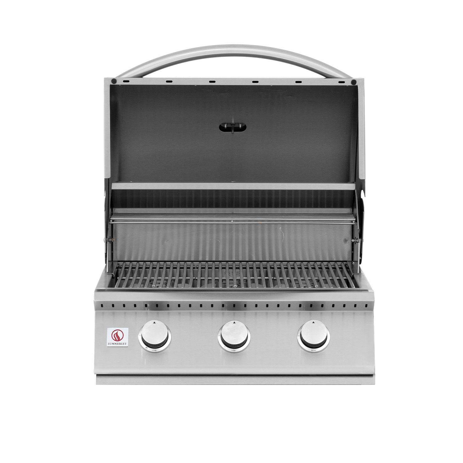 Summerset Sizzler 25-in 3 Burner Built-In Propane Gas Grill - SZR25L