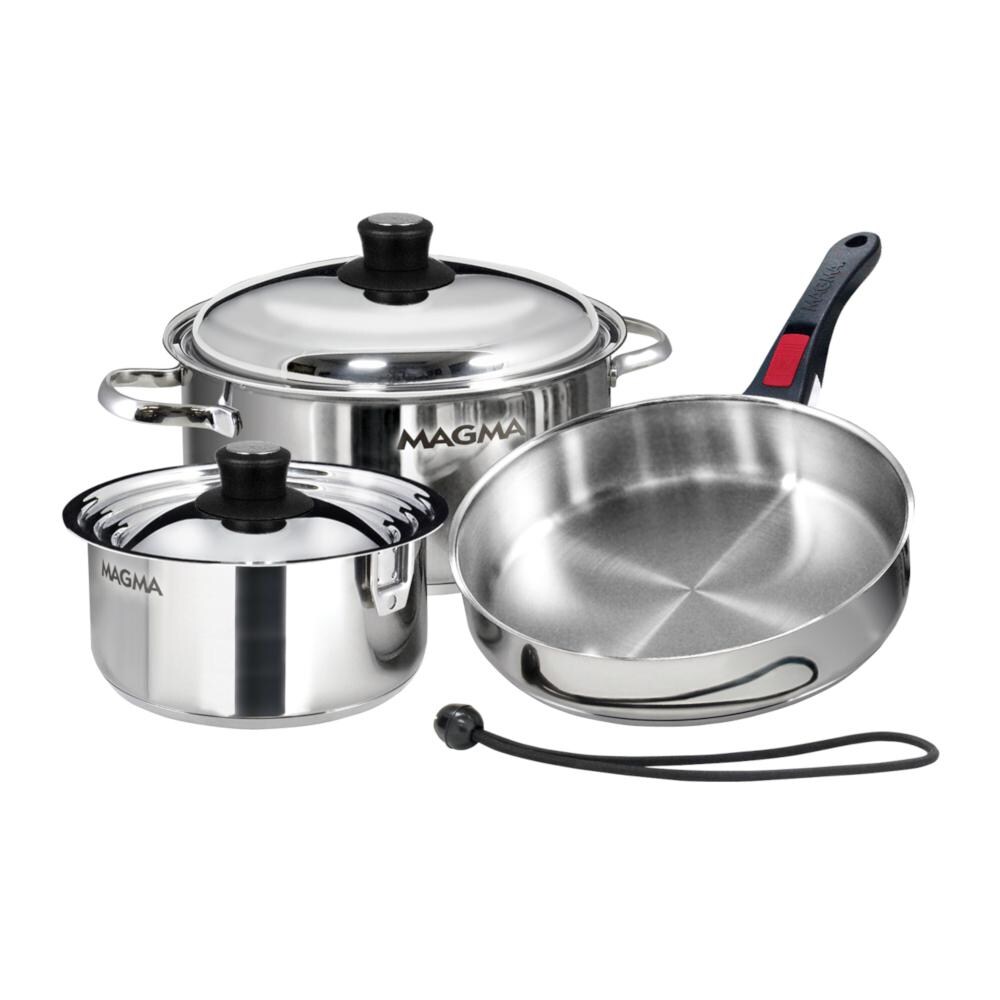 Magma A10-362-IND Marine Induction Cookware Set - 7 pieces thumbnail