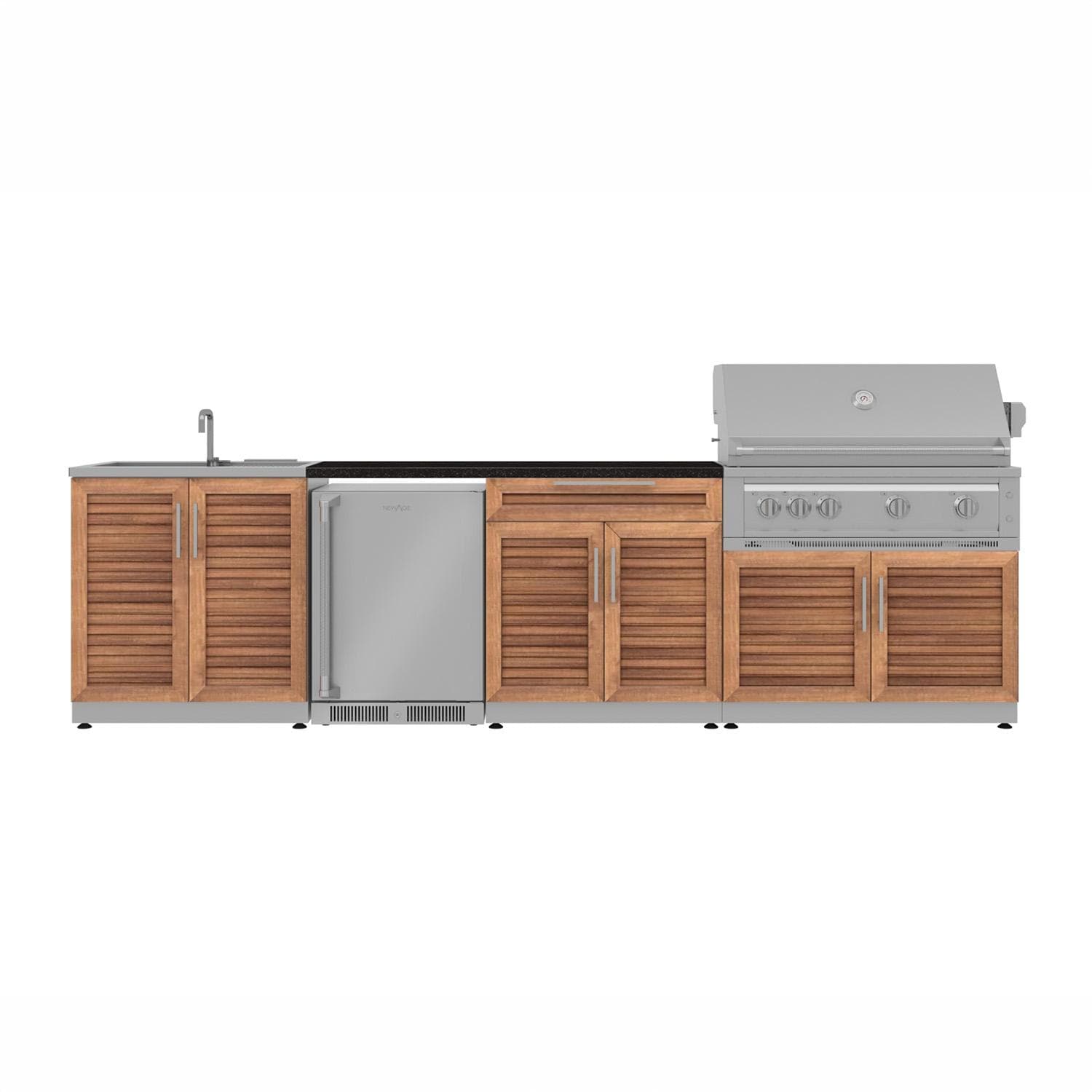NewAge Products Classic Series 10 1/2 Ft Outdoor Kitchen Island