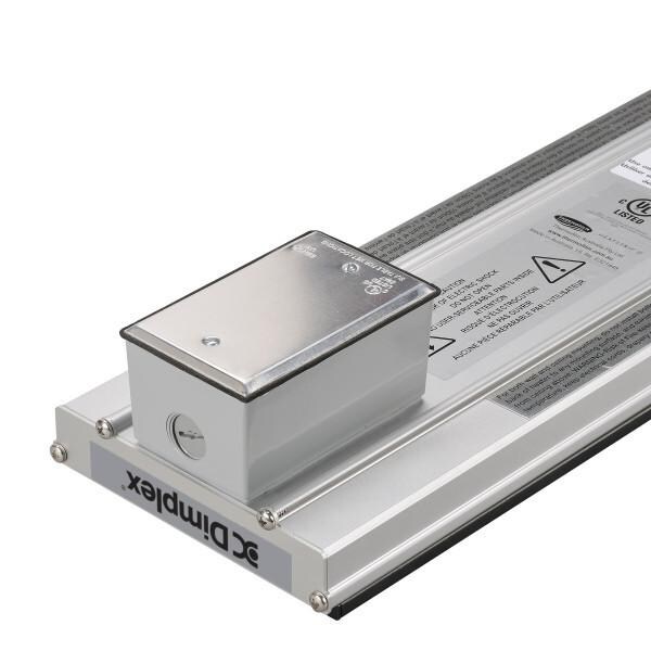 Dimplex X-DLW3200B24 DLW Series Radiant Heater - 3200W - 240V - Long Wave IR Black - Junction Box thumbnail