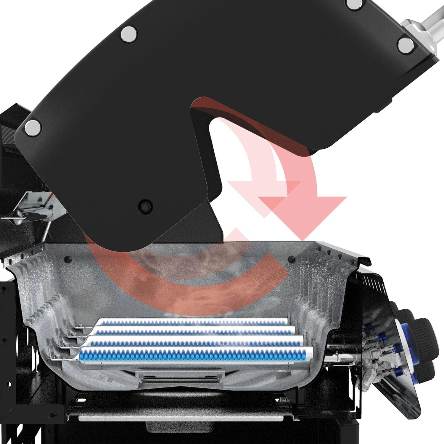 Broil King 876214 24 Inch Baron 520 PRO Propane Gas Grill - Cookbox Cover Assembly - Detail thumbnail