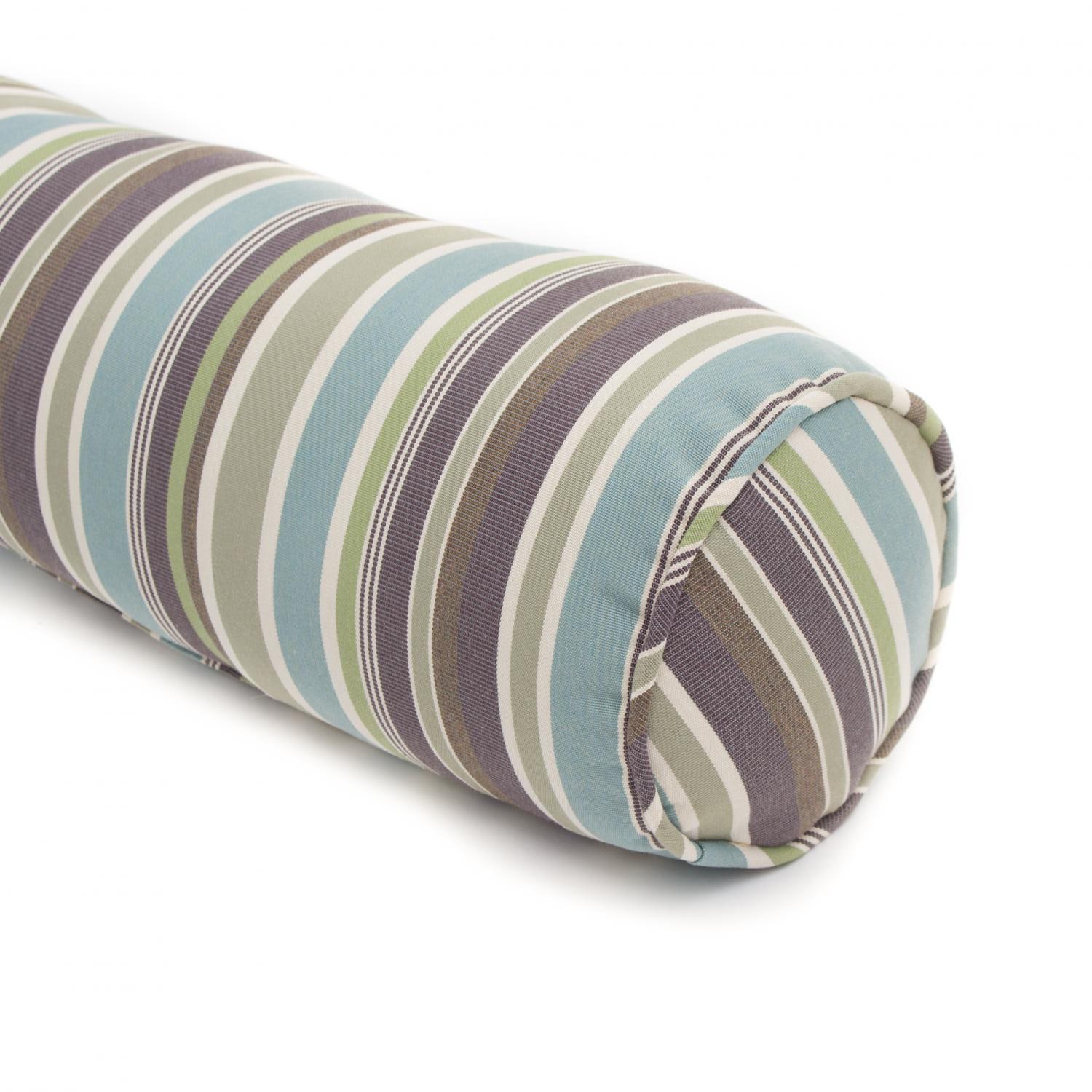 Sunbrella Brannon Whisper Outdoor Bolster Pillow W/ Piping By BBQGuys