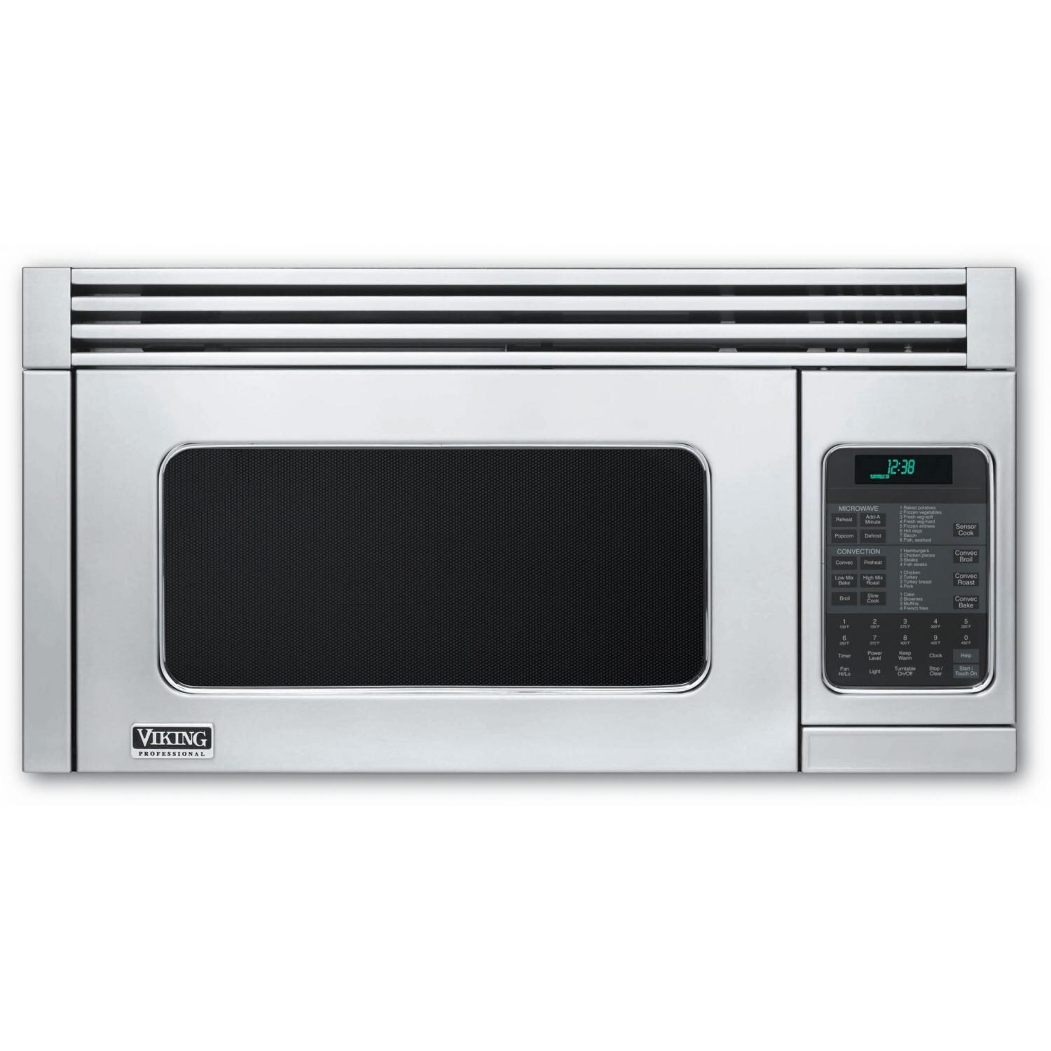 Viking Professional 1.1 Cu. Ft. Over-The-Range Convection Microwave Oven - Stainless Steel - VMOR205 thumbnail