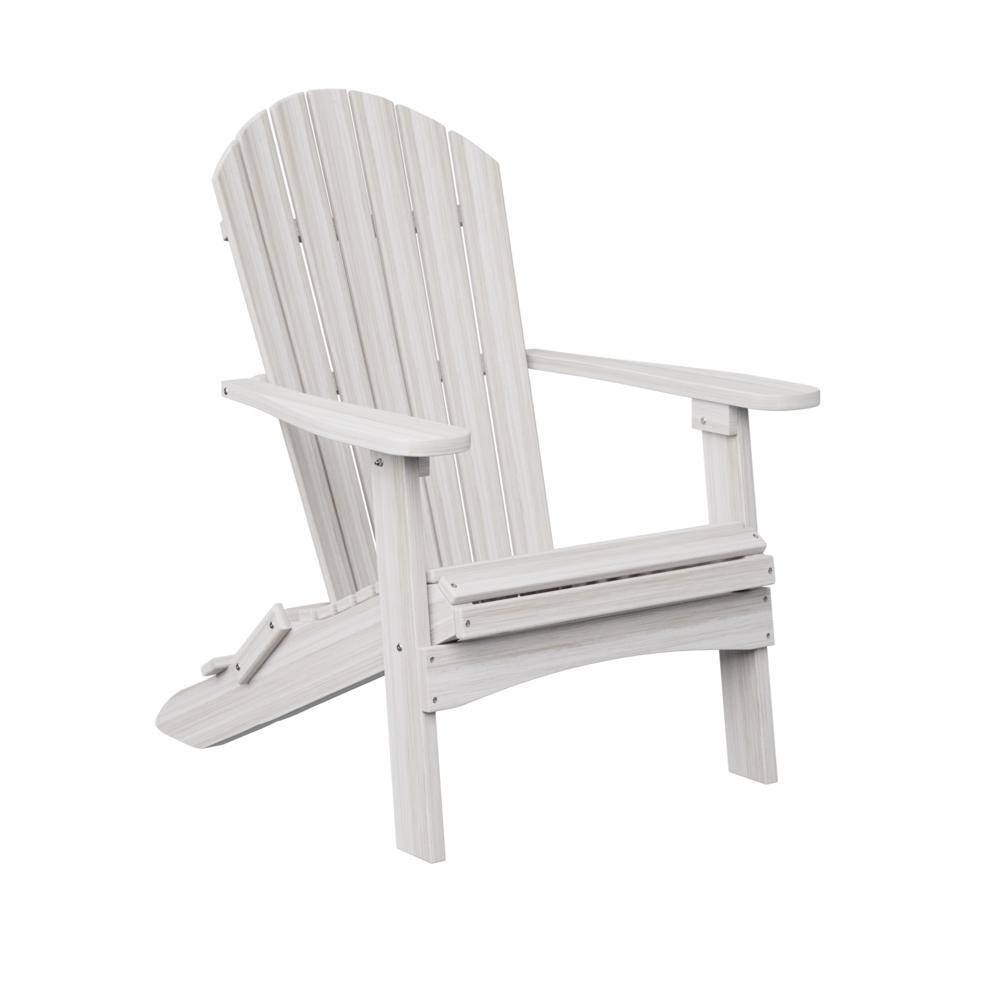 Berlin Gardens Comfo Back Folding Adirondack Chair - Seashell thumbnail