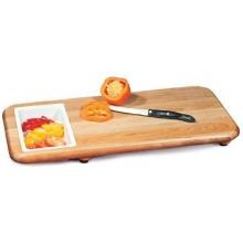 24 X 12 Cut N Catch / Over Sink Carving Board With Trays image
