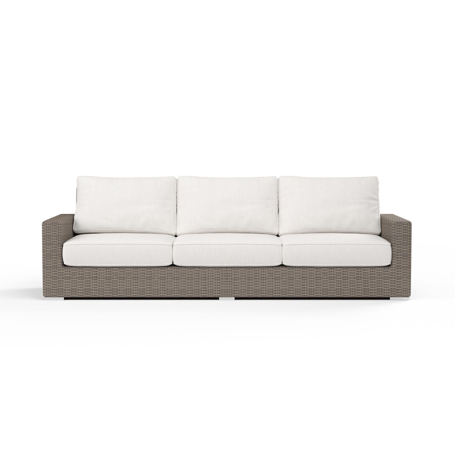 Coronado 4 Pc Sofa Seating Set By Sunset West - Sofa - Front View - White Background thumbnail