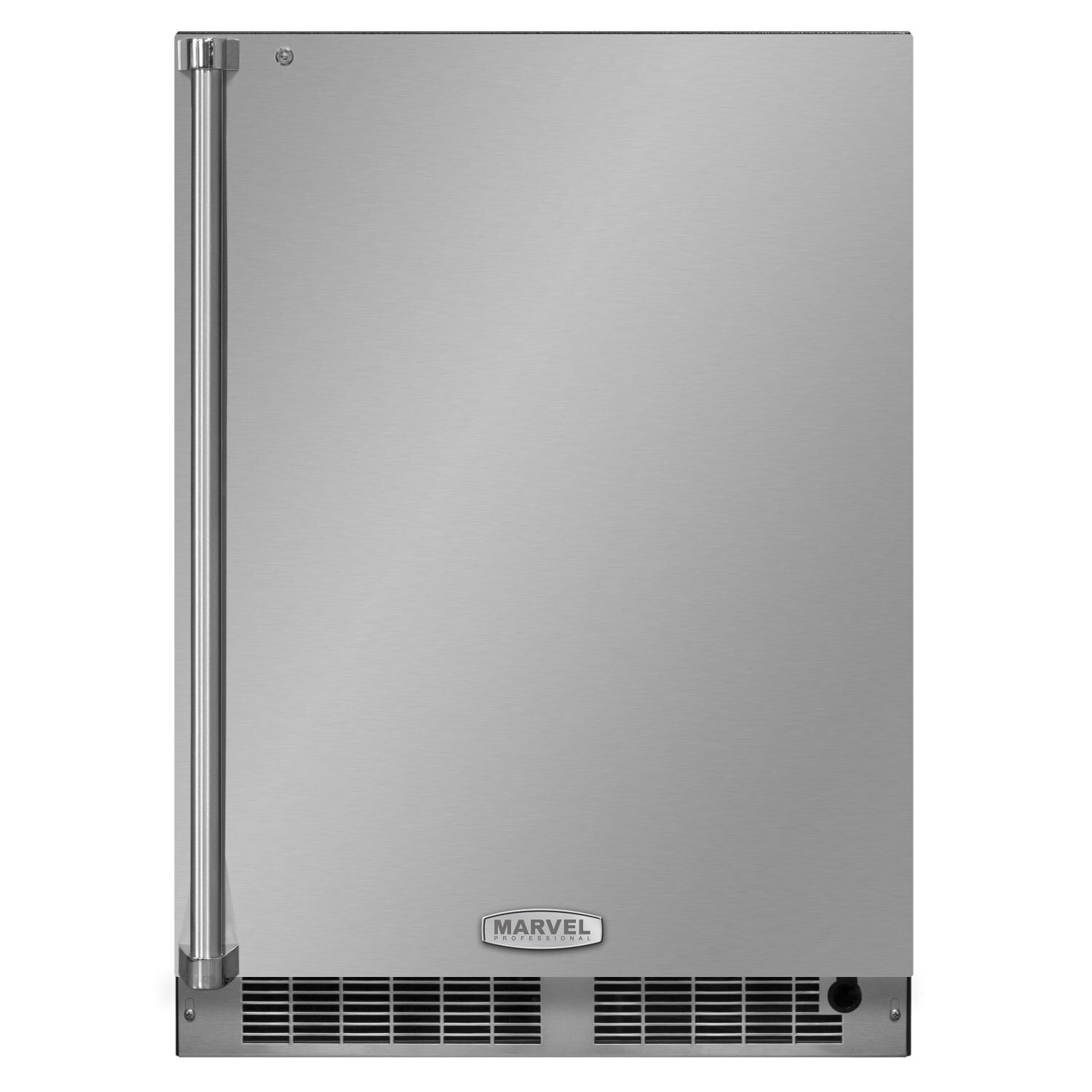 Marvel Professional 24-Inch Right Hinge Refrigerator - Stainless Steel - MP24RAS4RS thumbnail