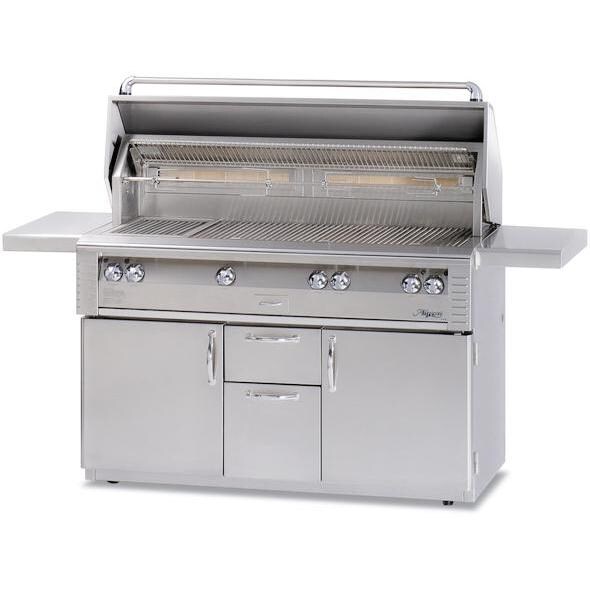 Alfresco LX2 56-Inch Natural Gas Grill With Sear Zone And Rotisserie - ALX2-56BFGC-NG