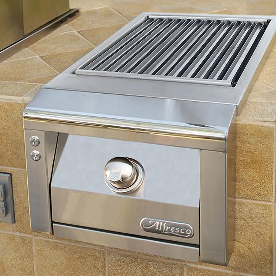 Ceramic Searing Side Burner Alfresco Built-In Propane Gas Sear