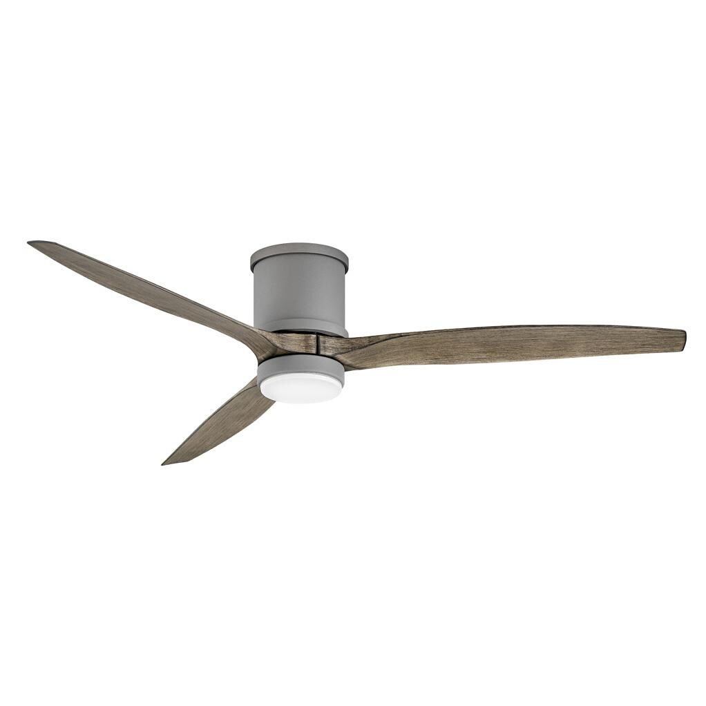 Hinkley Lighting 900860FGT-LWD Hover Flush 60-Inch LED Indoor / Outdoor Ceiling Fan - Graphite thumbnail
