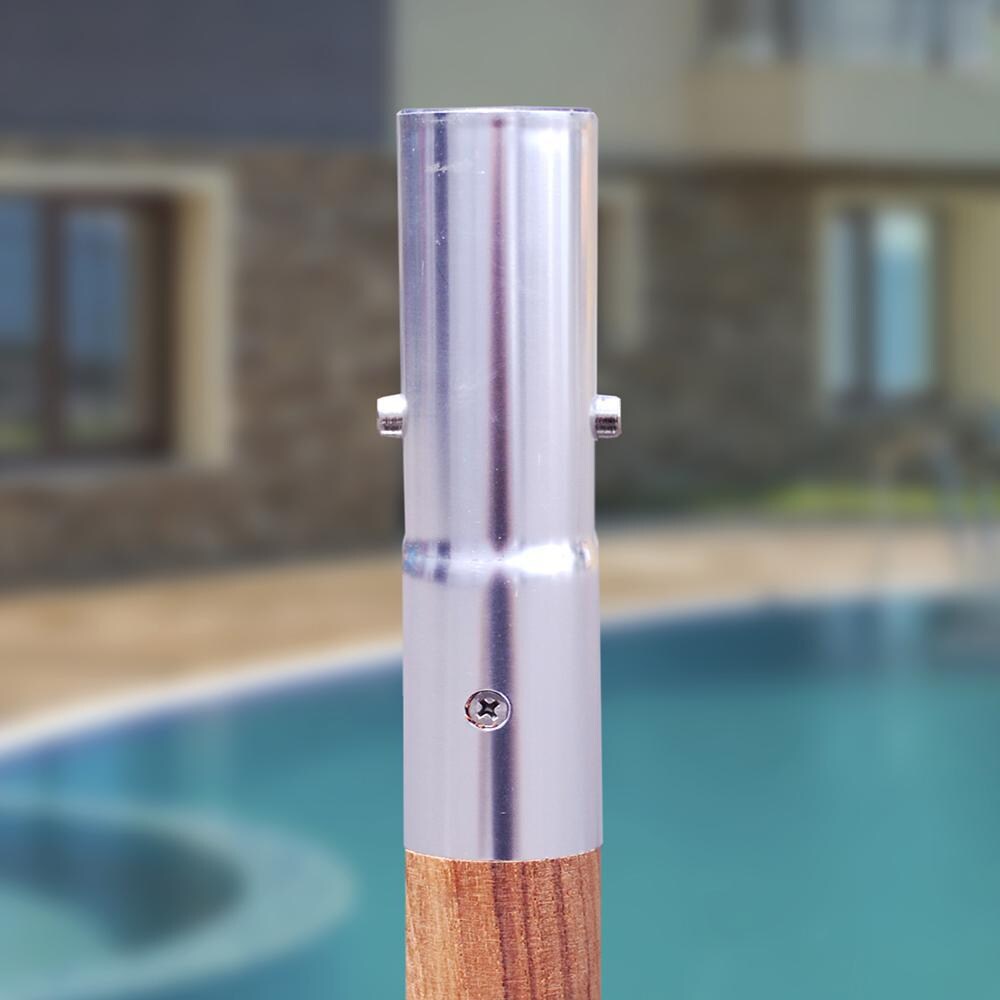 Galtech 9 Ft. Octagonal Patio Umbrella W/ Crank Lift - Push Button Coupling Detail thumbnail