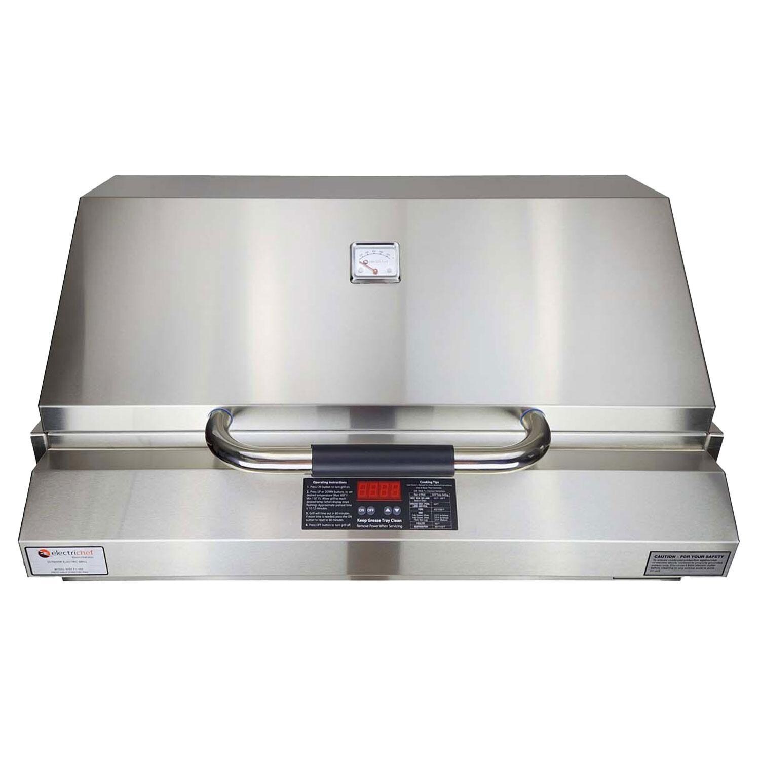 ElectriChef Emerald 24-Inch Built-In Electric Grill - 4400-EC-336-I-24
