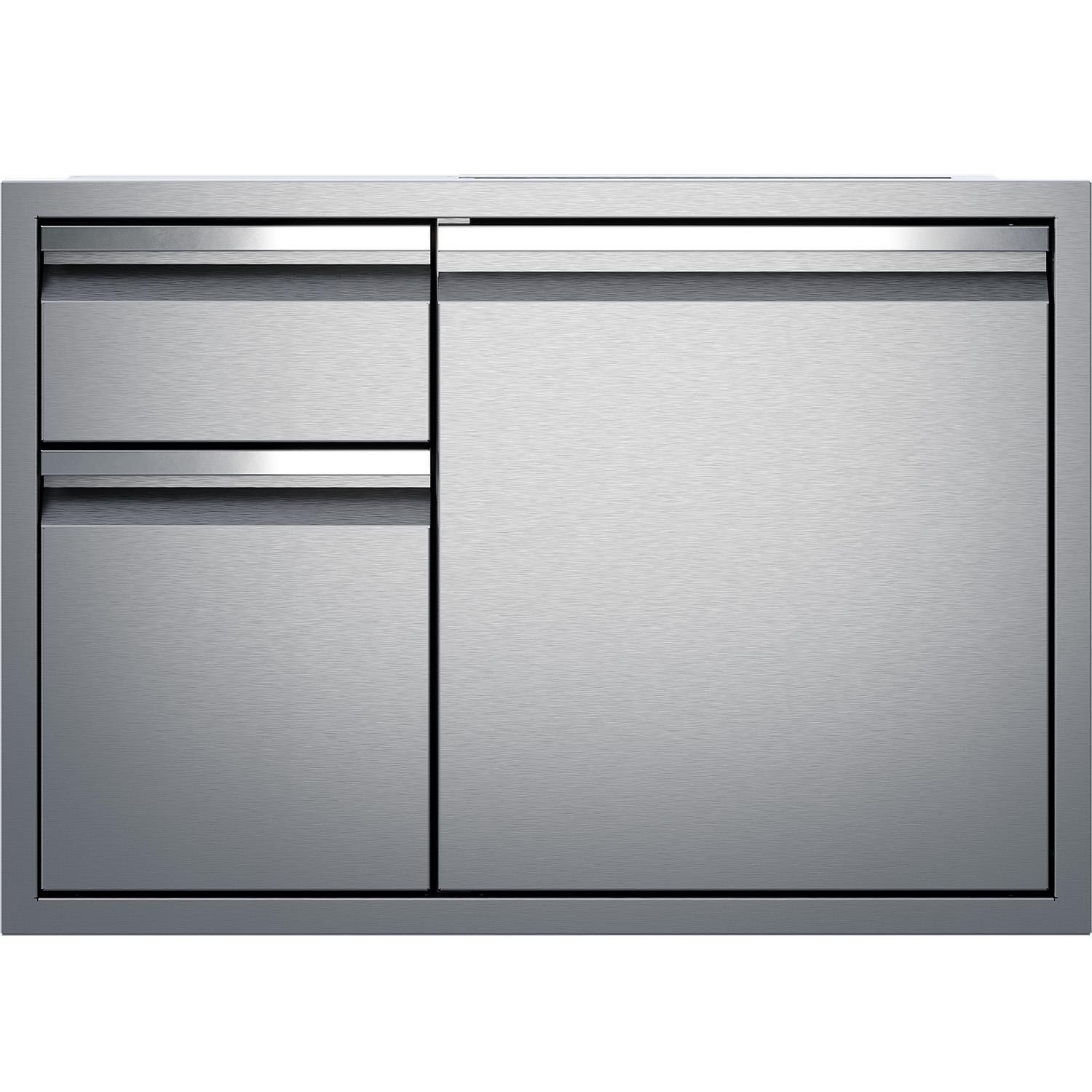 Twin Eagles 30-Inch Stainless Steel Access Door & Double Drawer Combo - TEDD302-B