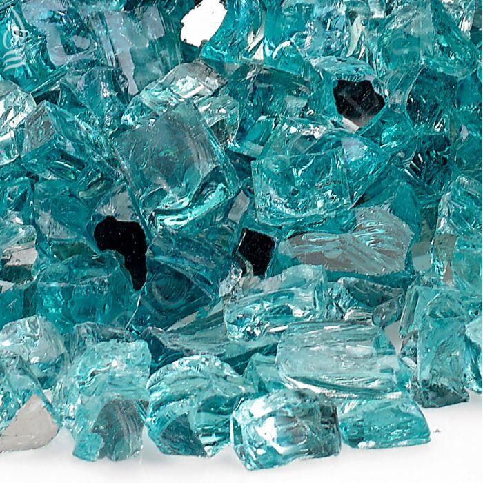 BBQGuys Signature AFF-AZBLRF12-10-J 1/2-in Azuria Reflective Fire Glass - Detail thumbnail