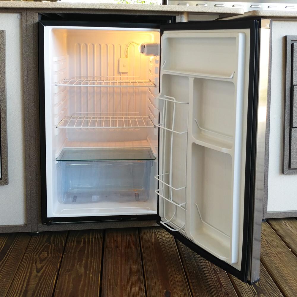 Bull Stainless Steel Compact Refrigerator- Lifestyle thumbnail