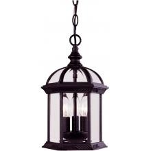 Savoy House Kensington Three Light 13-Inch Hanging Lantern - Textured Black - 5-0635-BK