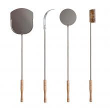 Alfa 4-Piece 35-Inch Pizza Peel Set - AFISETP90