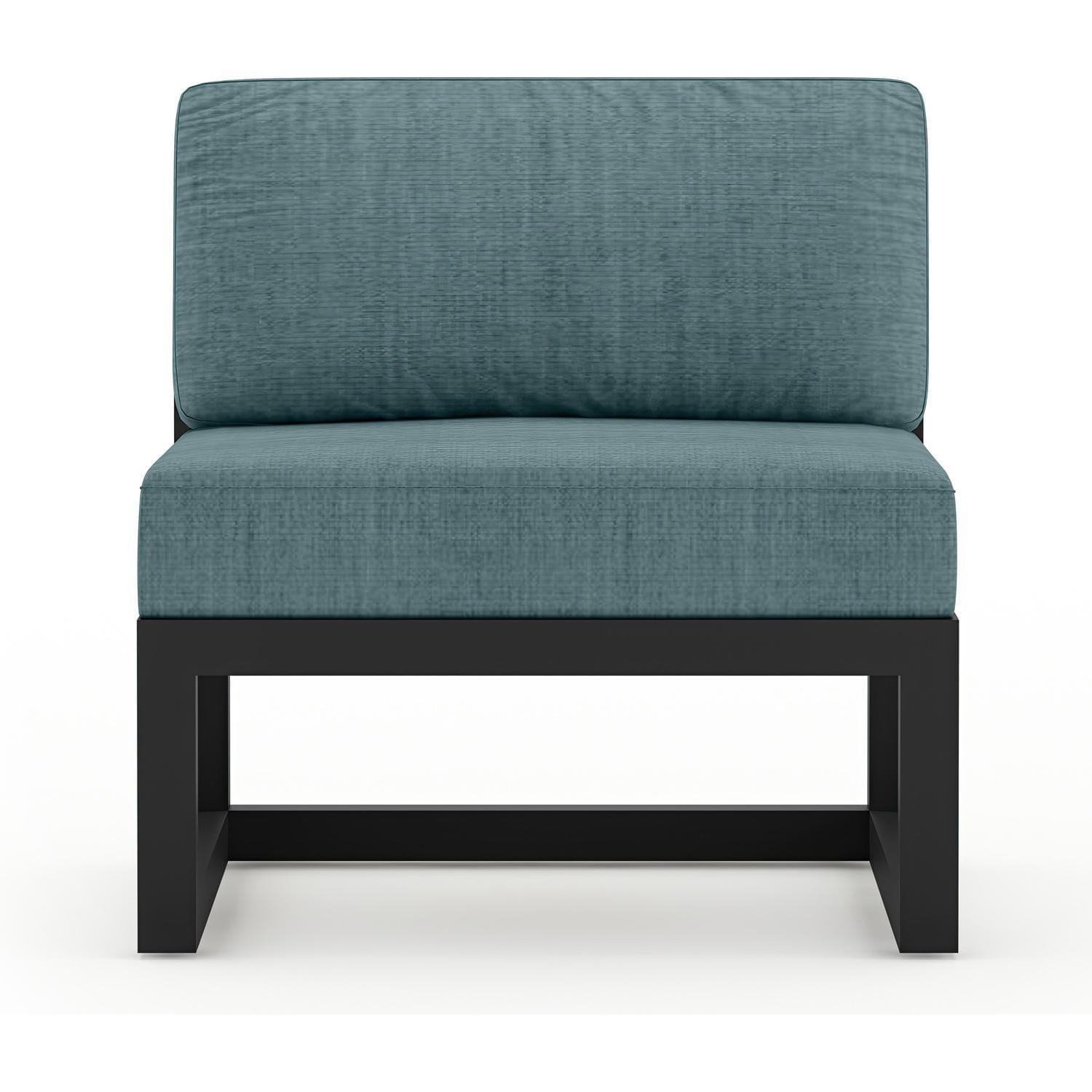 Misty Cove Aluminum Middle Section in Black/Cast Lagoon by Lakeview Outdoor Designs