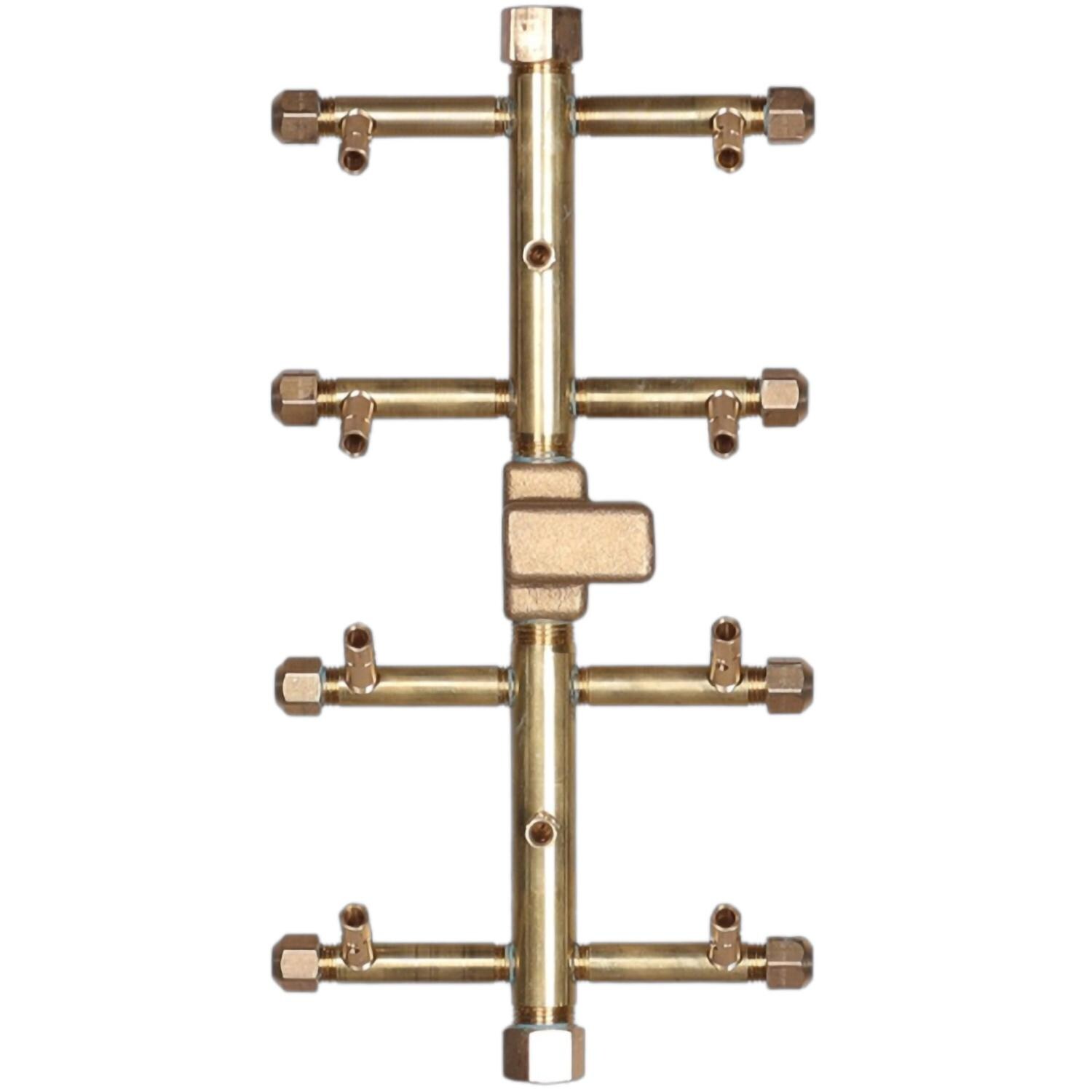Warming Trends UT110 14 X 7 Inch Tree-Style Brass Burner - Burner - White Background thumbnail