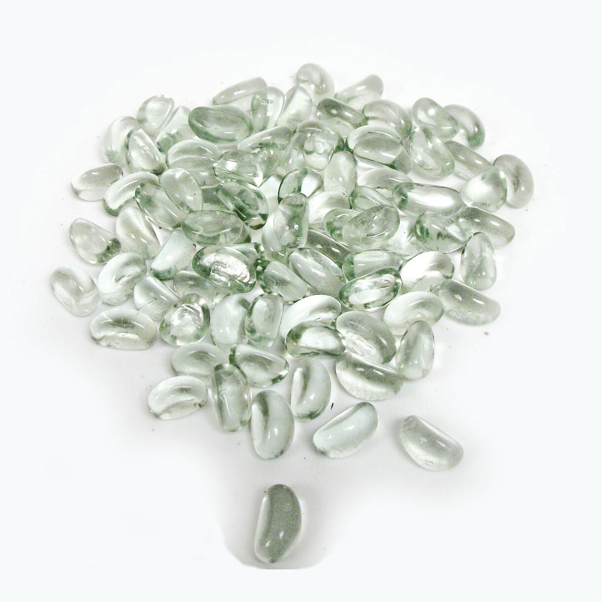 Enhance A Fire Crystal 1-Inch Jellybean Fire Glass - 5 Lbs thumbnail