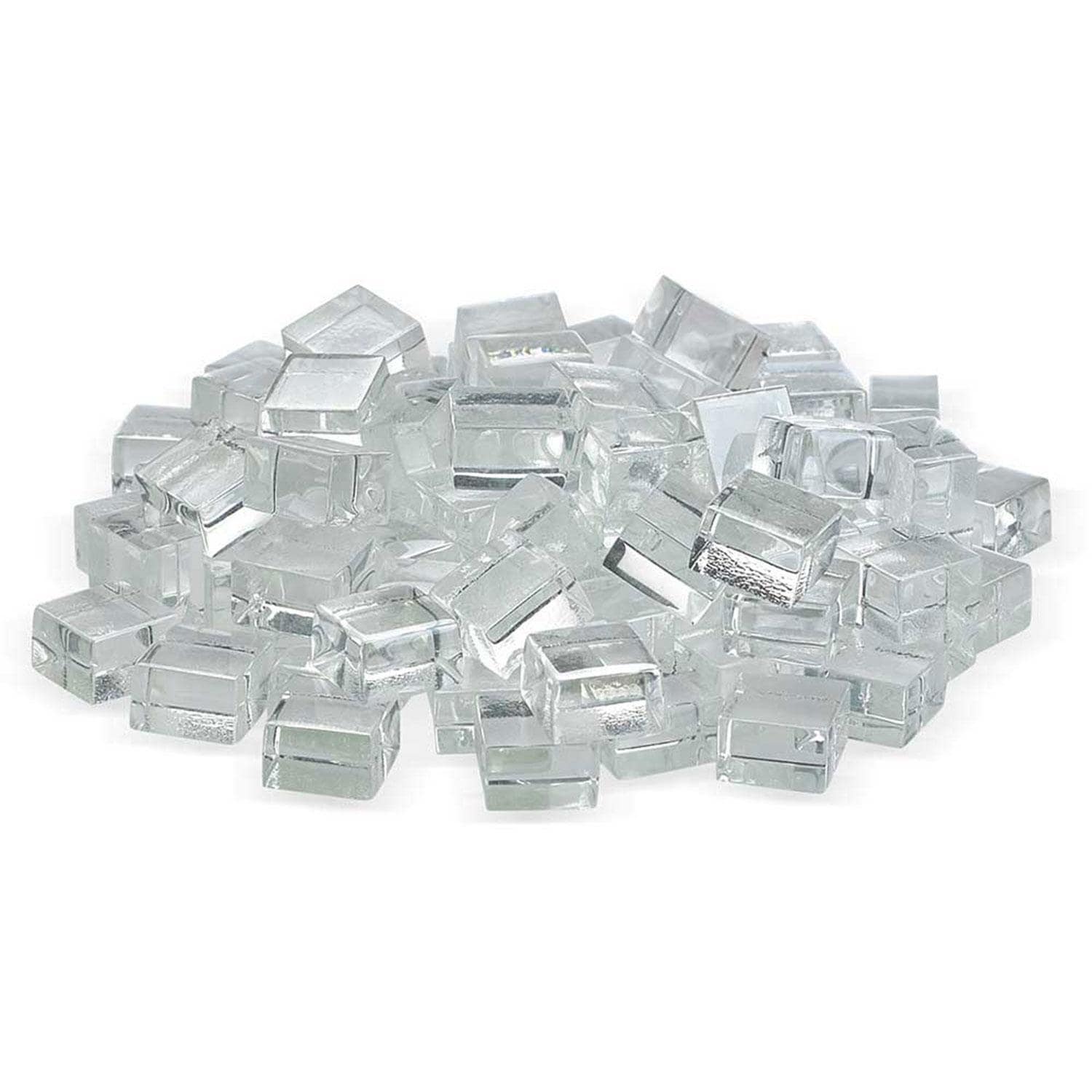 Warming Trends 1/2-in Starfire Reflective Fire Glass Cubes-10 Lbs