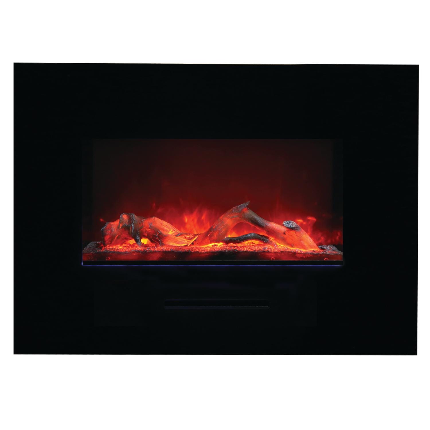 Amantii Wall Mount/Flush Mount 26Inch Electric Fireplace with Black