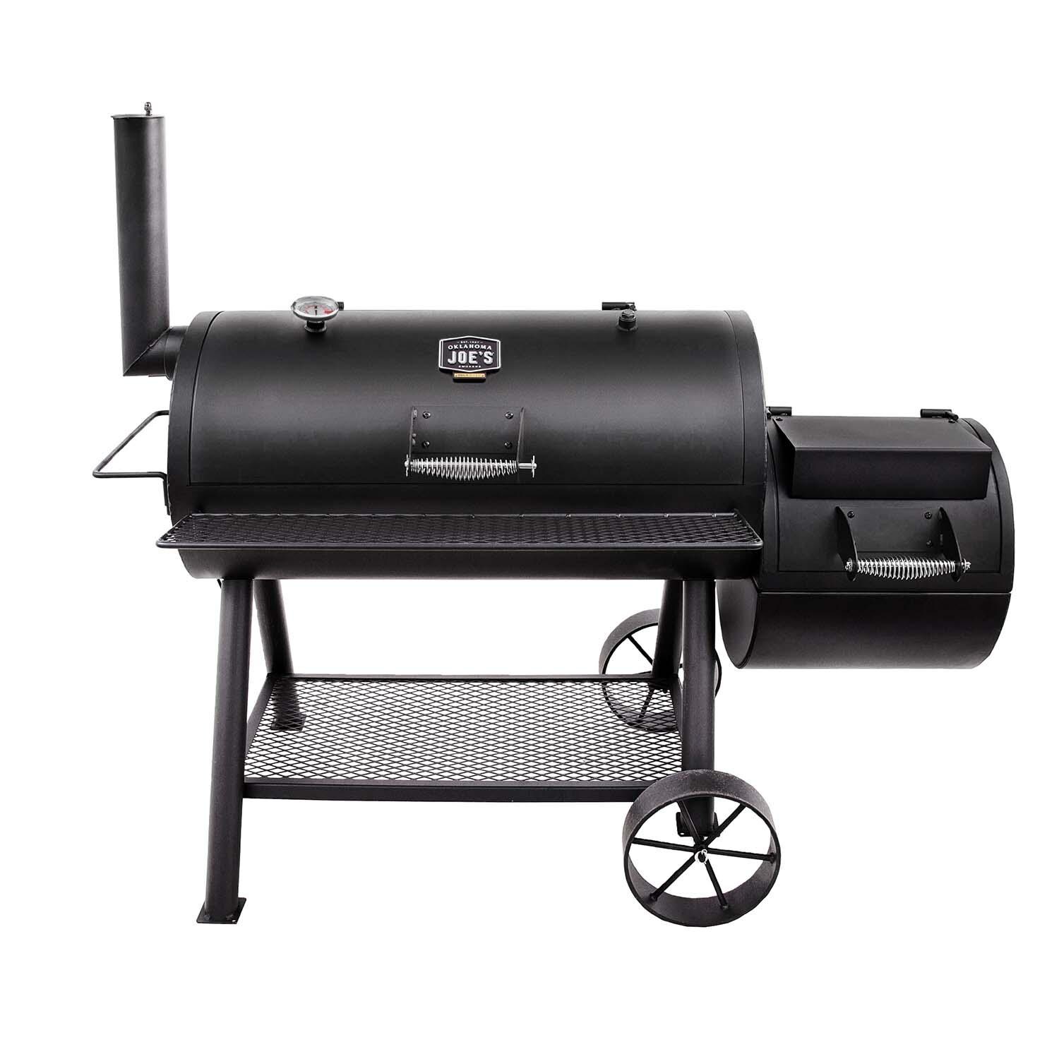 Oklahoma Joe's 13201747-50 Longhorn Offset Smoker - White Background thumbnail