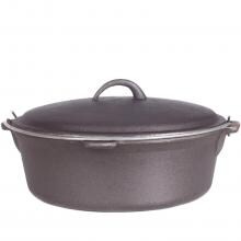Cajun Classic 6-Quart Unseasoned Cast Iron Dutch Oven - GL10487A image