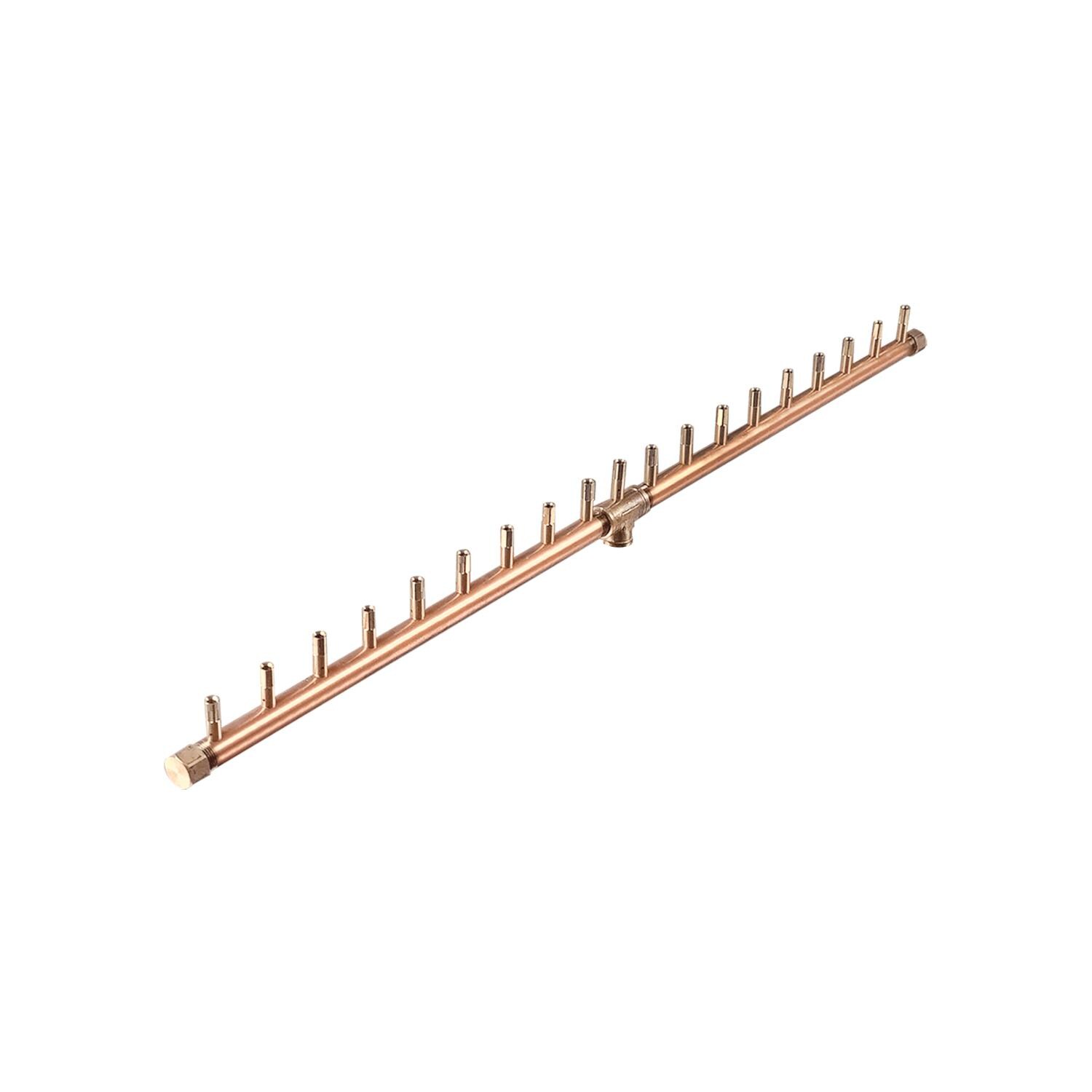 Warming Trends CFBL190LPALPL448FK1 44 X 8-Inch Linear Propane Fire Pit Burner Kit W/ 38-Inch Linear CROSSFIRE Brass Burner - CROSSFIRE Brass Burner thumbnail