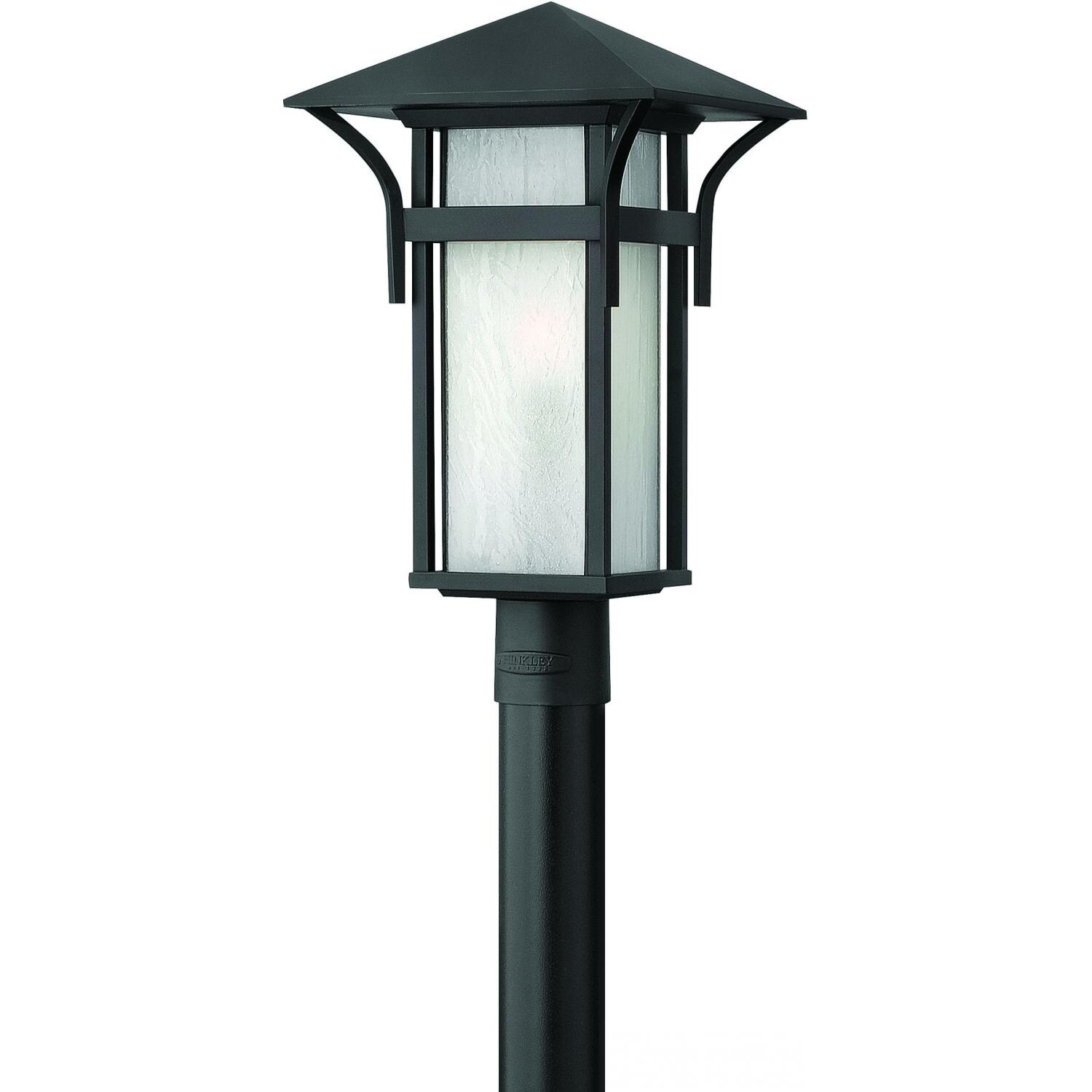 Hinkley Lighting Harbor 2571SK 100W One Light Outdoor Post Light - Satin Black thumbnail