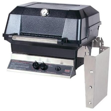 MHP Jnr4dd Gas Grill Head W/ Searmagic Cooking Grids And Drop Down Shelves - NG