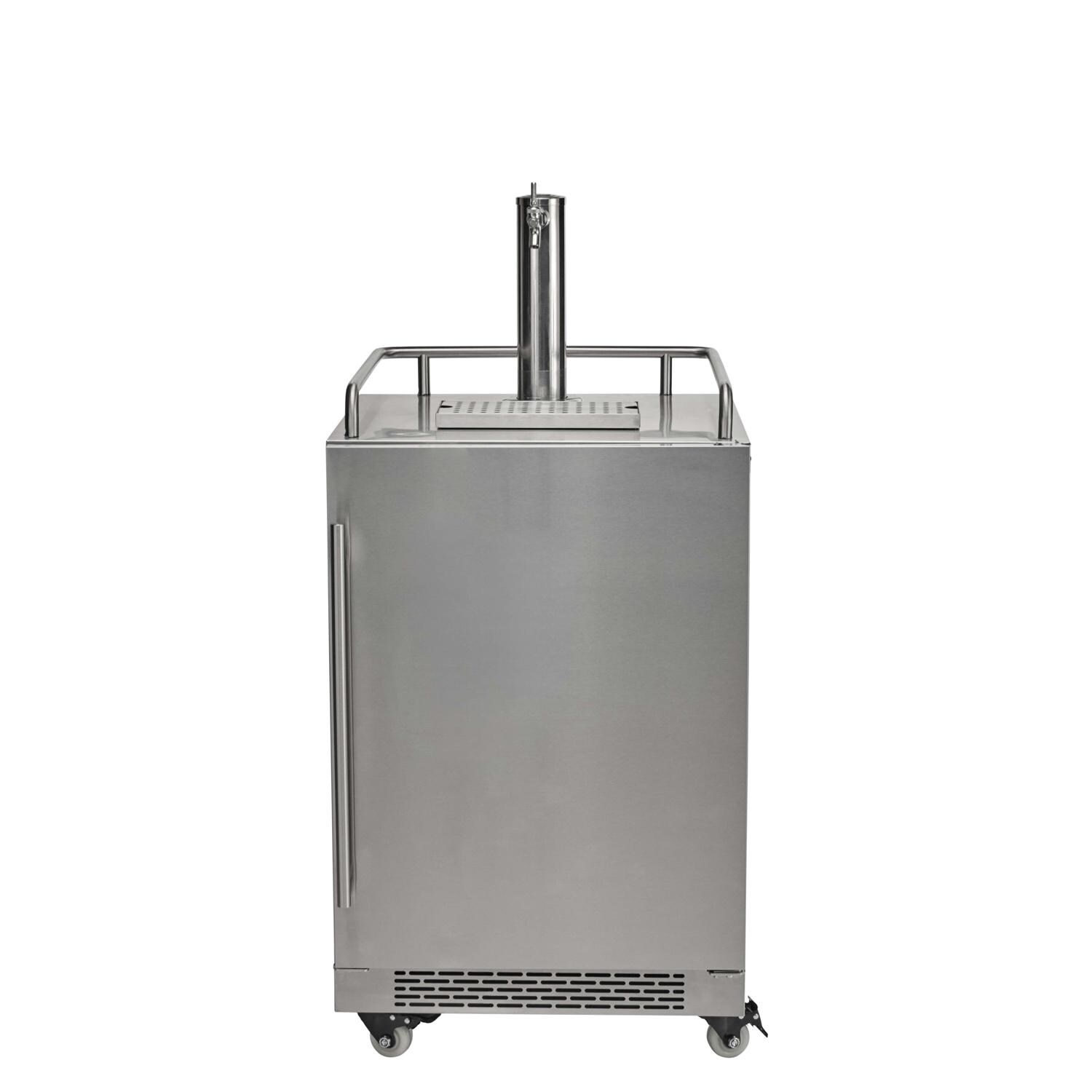 Coyote Outdoor Living C124KEG 24 Inch Kegerator - No Tap - White Background thumbnail