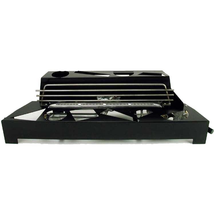 Rasmussen 30-Inch Natural ALTERNA See-Thru FireShape Set With Vent-Free Black Chassis Burner - Vent-Free Black Chassis Burner thumbnail
