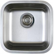 Blanco Stellar 15 X 15 18-Gauge Single Bowl Stainless Steel Undermount Bar Sink - 441026 image