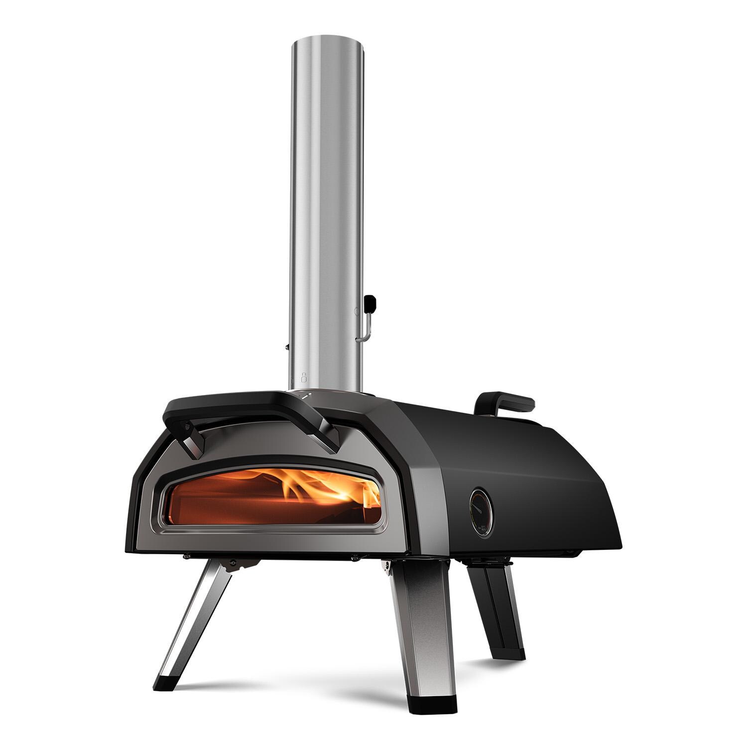Ooni UU-P30300 Karu 2 Countertop Wood-Fired Pizza Oven - Angled View - White Background thumbnail