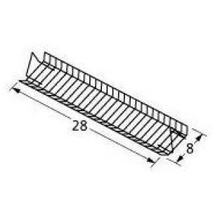 Porcelain Coated Steel Wire Cradle Warming Rack 02060