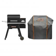 Traeger Timberline 850 Wi-Fi Controlled Wood Pellet Grill W/ WiFIRE & Grill Cover - TFB85WLE + BAC359