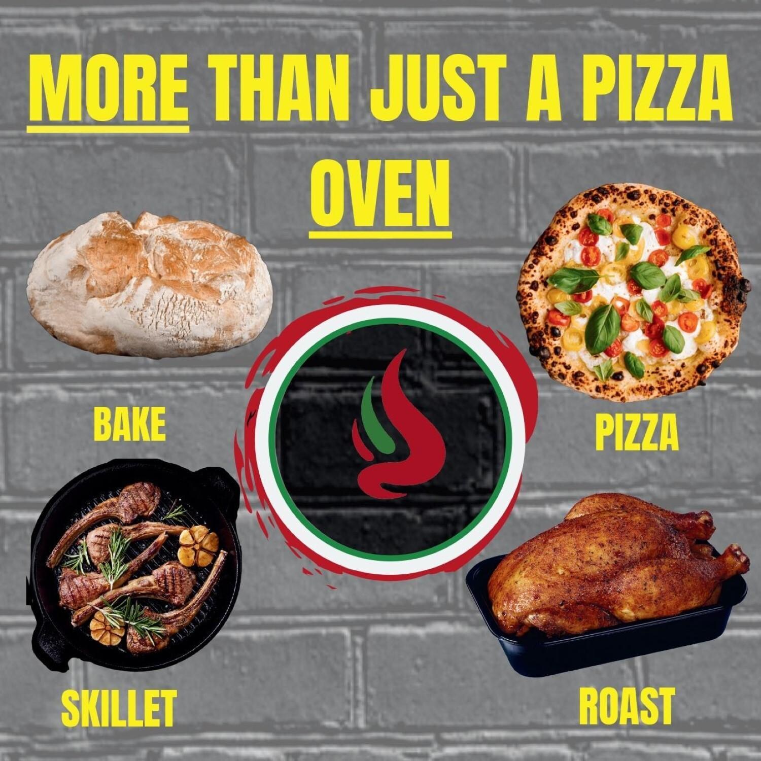 Mont Alpi MAPZ-SS Portable Propane Outdoor Pizza Oven - Versatility - Detail thumbnail