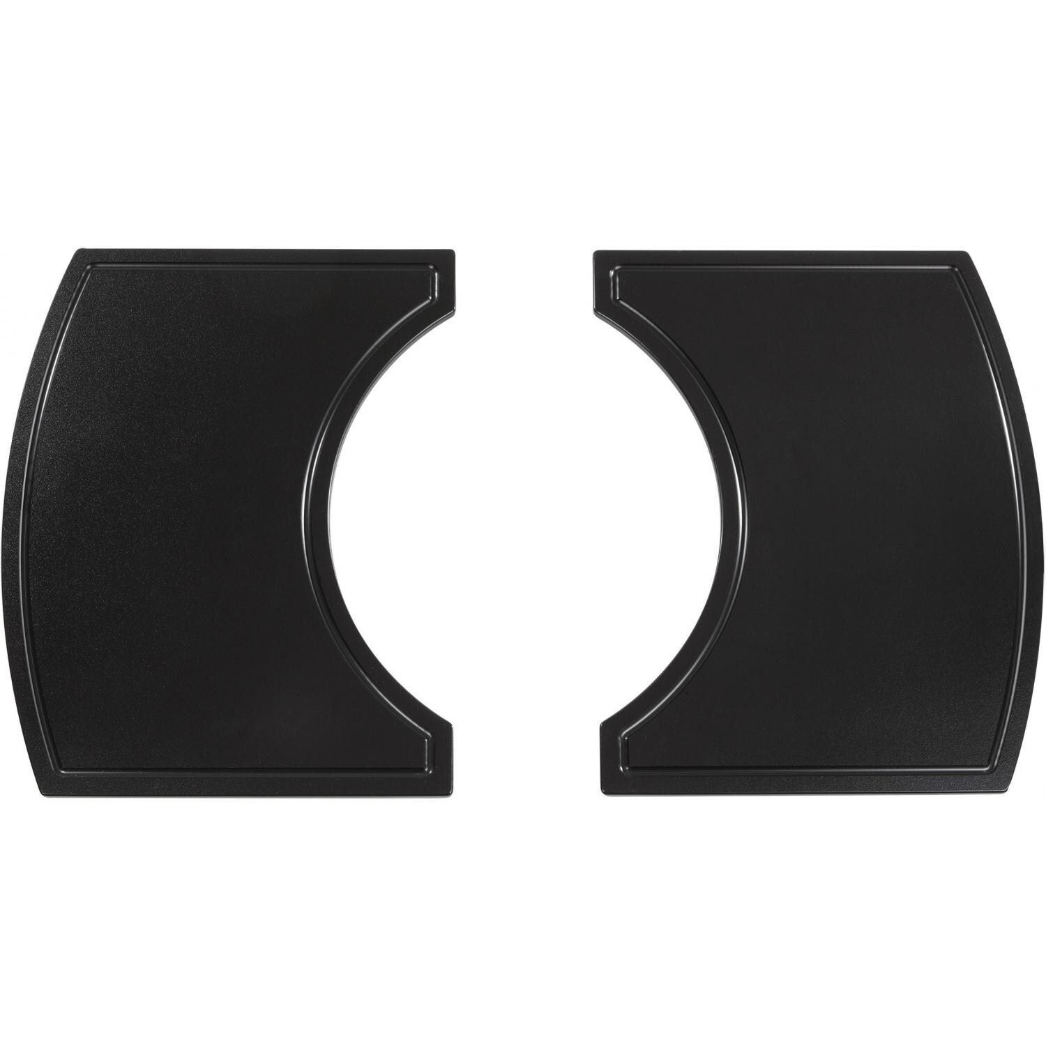 Primo 2-Piece Island Side Shelves For 308 / 368 Steel Cart - Oval XL / Large - 311 image