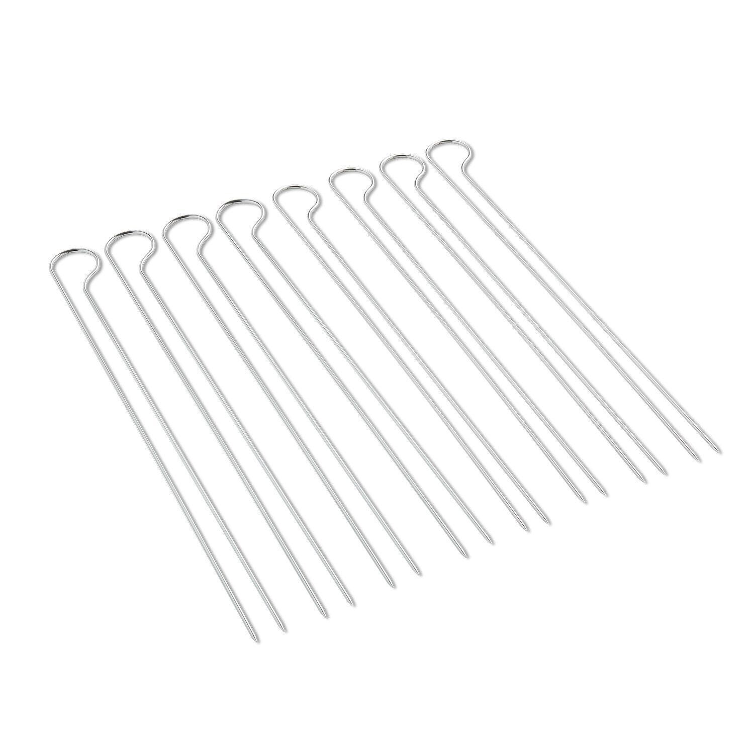Weber 6320 Grill Skewer Set - Angled Right - White Background thumbnail