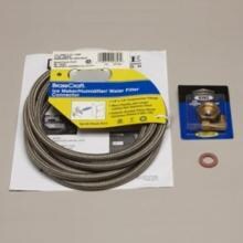 U-Line Braided Water Supply Line Kit - WATERHOOKUP image